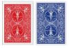 Bicycle Poker Playing Cards Regular Index 1/2 Blue 1/2 Red - 2 deck minimum